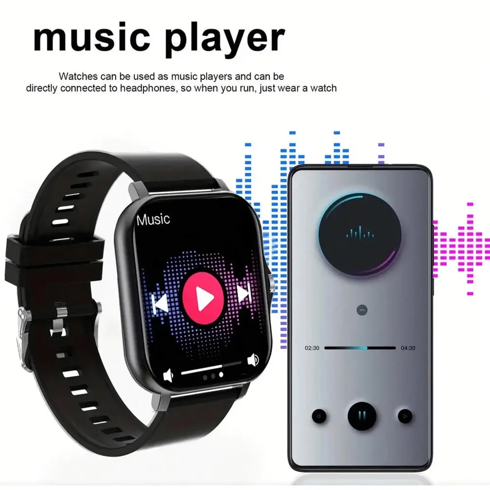 N/A black smartwatch